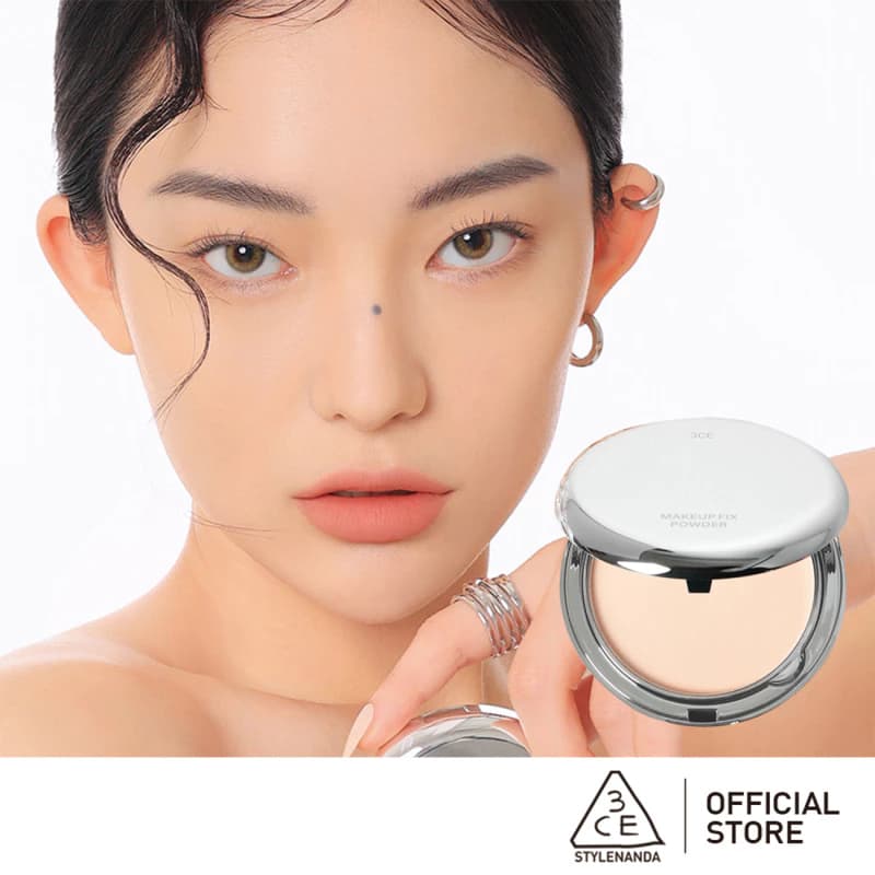 Phấn phủ 3CE cố định lớp trang điểm 3CE Makeup Fix Powder 9g
