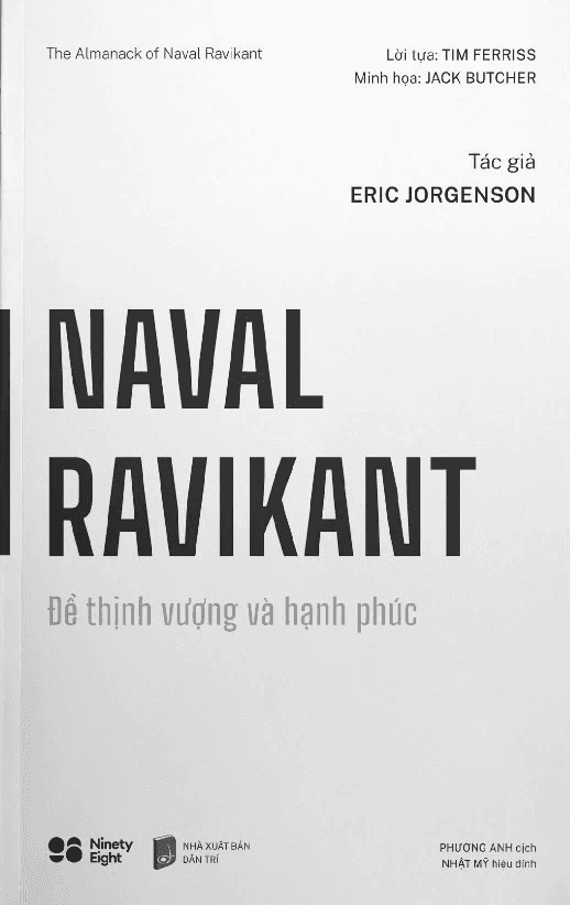 Sách Để Thịnh Vượng Và Hạnh Phúc (Eric Jorgenson)