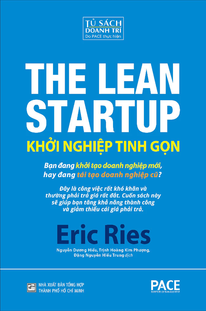 Sách Khởi Nghiệp Tinh Gọn (Eric Ries)